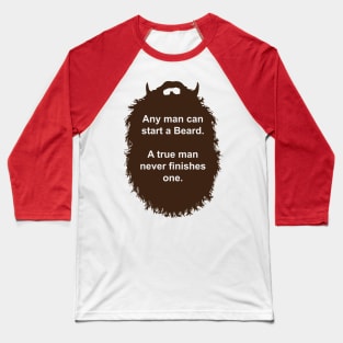 Star a Beard Baseball T-Shirt